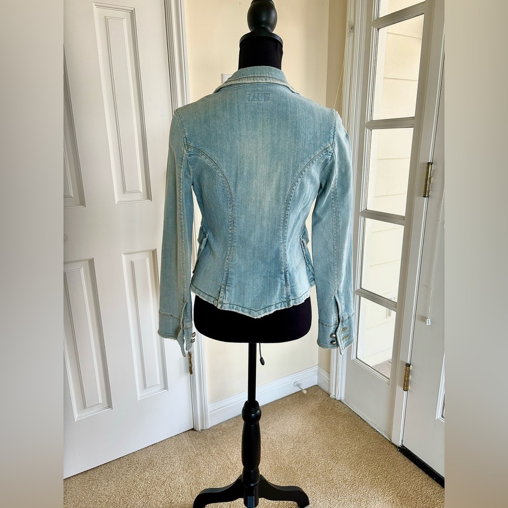 Fitted Denim Jacket/Blazer - Picture 3 of 5